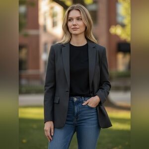 🎉 3/$60 Aritza Wilfred Black Suit Jacket Size 6